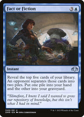 Fato ou Ficção / Fact or Fiction - Magic: The Gathering - MoxLand