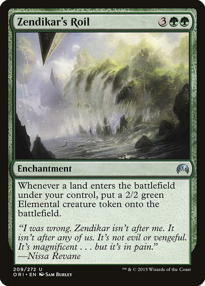 Turbilhão de Zendikar / Zendikar's Roil - Magic: The Gathering - MoxLand