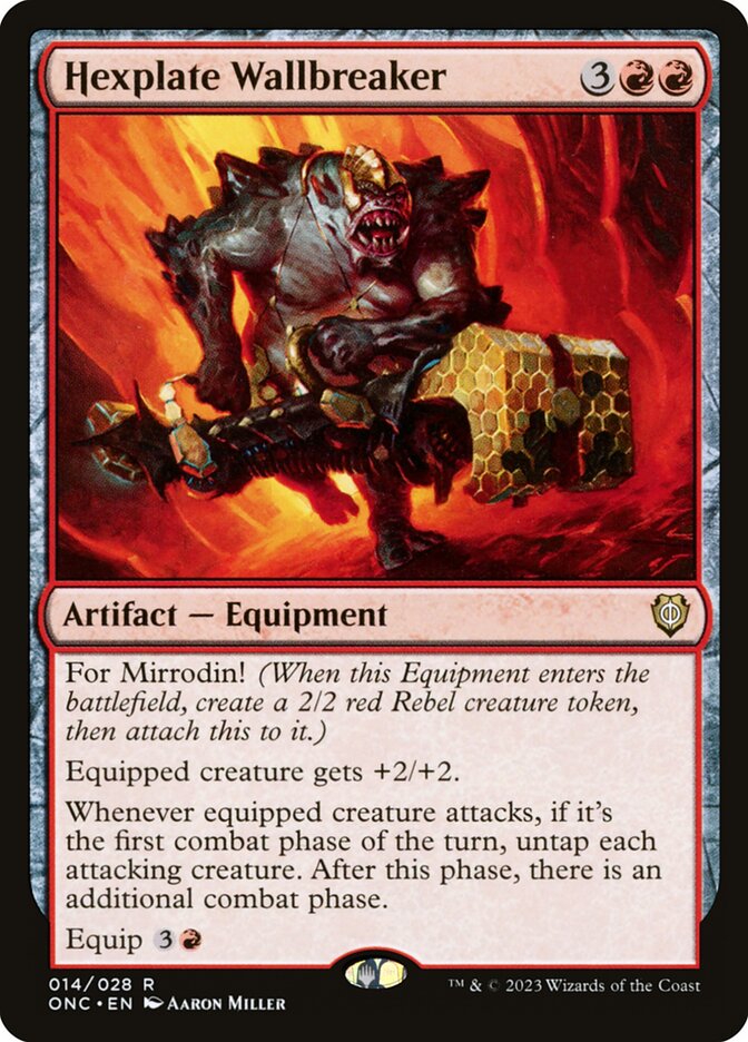Quebra-paredes de Hexaplaca / Hexplate Wallbreaker - Magic: The Gathering - MoxLand