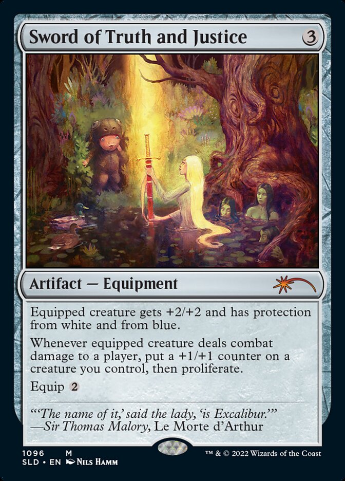 Espada de Verdade e Justiça / Sword of Truth and Justice - Magic: The Gathering - MoxLand
