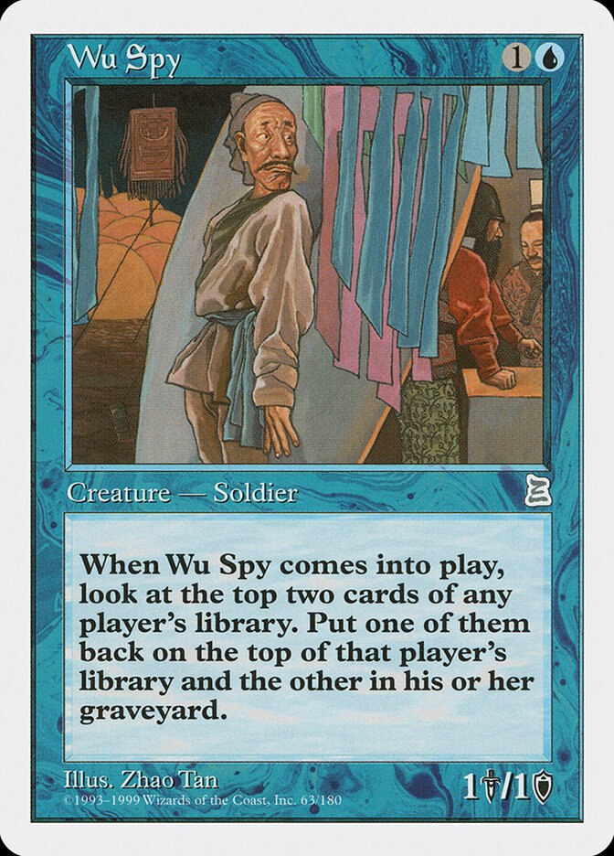 Wu Spy - Magic: The Gathering - MoxLand