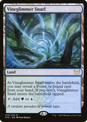 Liame da Luminovinha / Vineglimmer Snarl - Magic: The Gathering - MoxLand