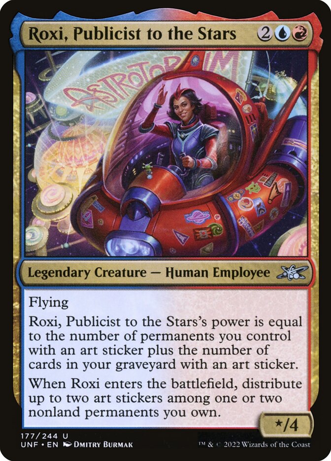 Roxi, Publicist to the Stars - Magic: The Gathering - MoxLand
