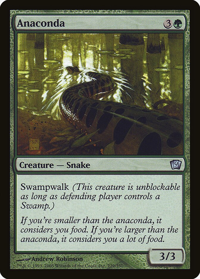 Anaconda - Magic: The Gathering - MoxLand