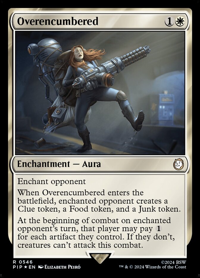 Overencumbered - Magic: The Gathering - MoxLand