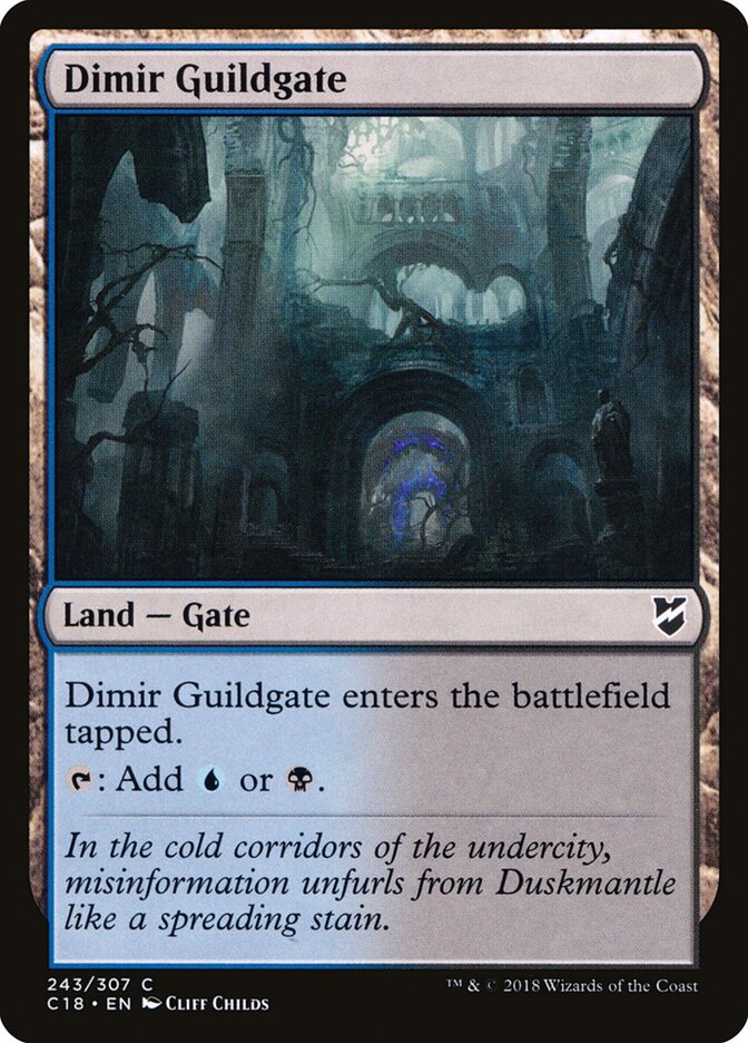 Portão da Guilda Dimir / Dimir Guildgate - Magic: The Gathering - MoxLand