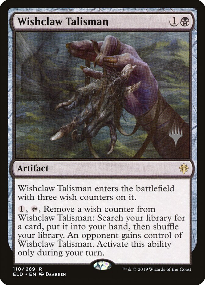 Talismã de Garra dos Desejos / Wishclaw Talisman - Magic: The Gathering - MoxLand