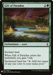 Dádiva do Paraíso / Gift of Paradise - Magic: The Gathering - MoxLand