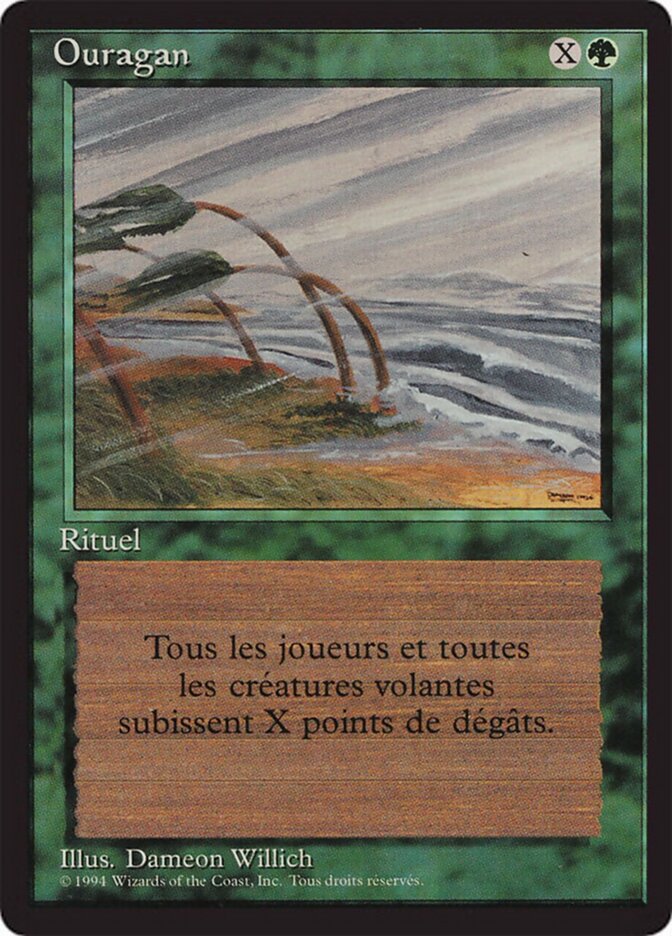 Furacão / Hurricane - Magic: The Gathering - MoxLand