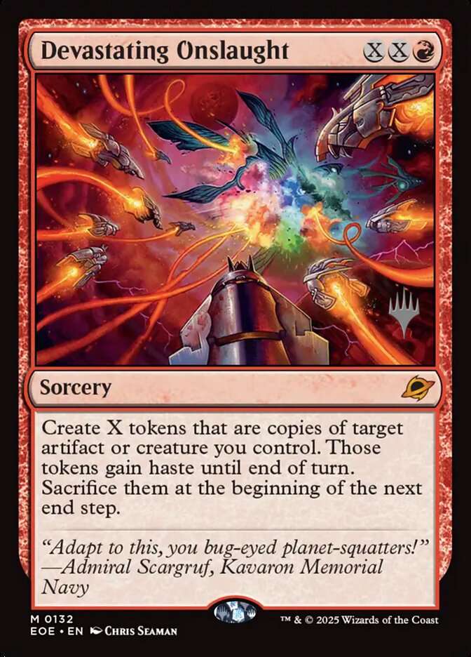 Devastating Onslaught - Magic: The Gathering - MoxLand
