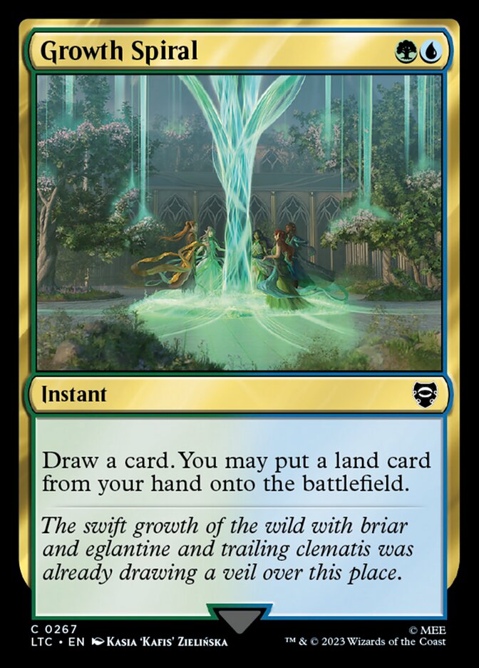 Espiral de Crescimento / Growth Spiral - Magic: The Gathering - MoxLand