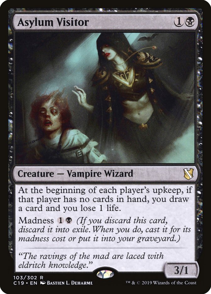 Visitante do Hospício / Asylum Visitor - Magic: The Gathering - MoxLand