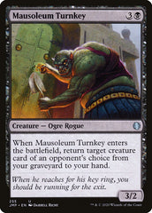 Carcereiro do Mausoléu / Mausoleum Turnkey - Magic: The Gathering - MoxLand
