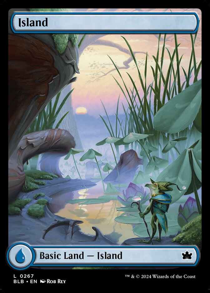 Ilha / Island - Magic: The Gathering - MoxLand