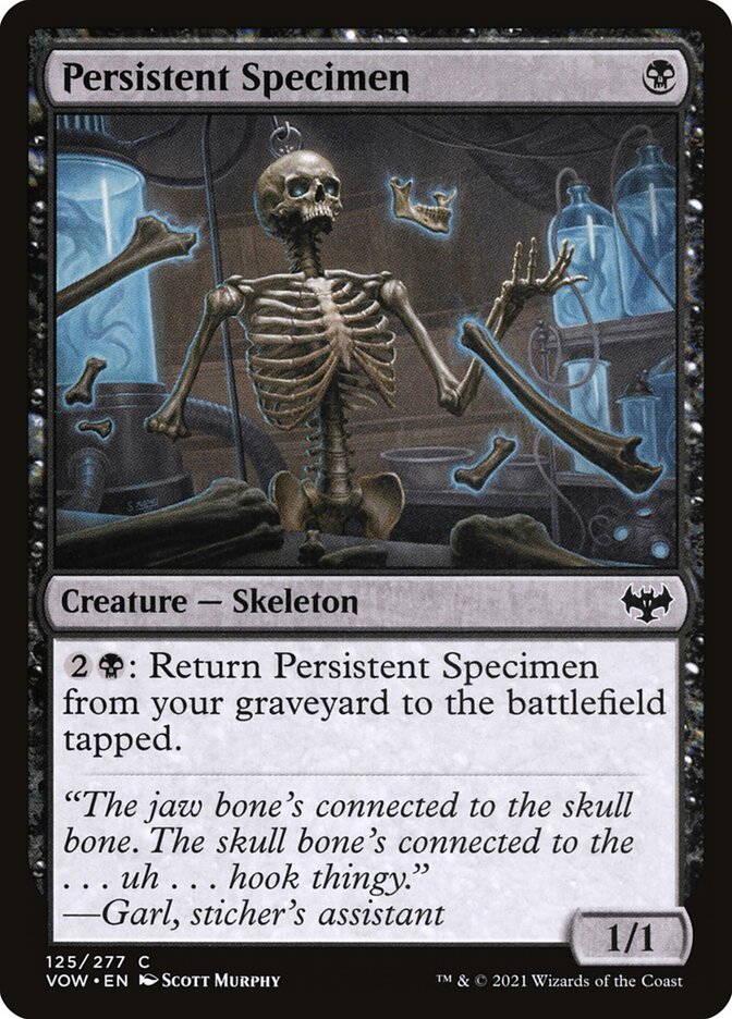 Espécime Persistente / Persistent Specimen - Magic: The Gathering - MoxLand