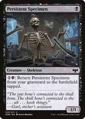 Espécime Persistente / Persistent Specimen - Magic: The Gathering - MoxLand