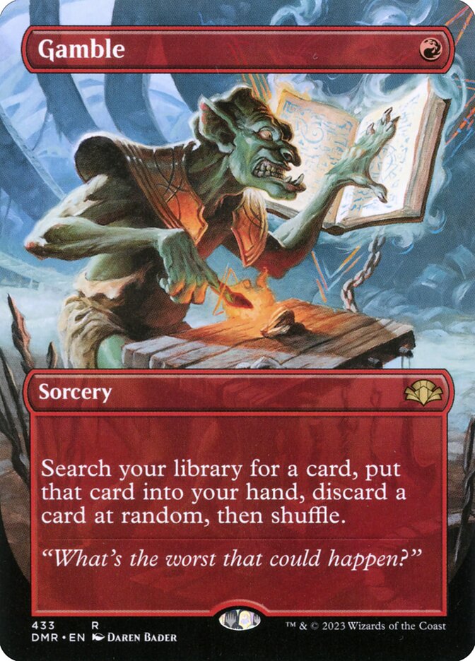 Transação Aleatória / Gamble - Magic: The Gathering - MoxLand