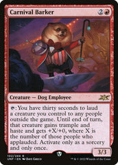Carnival Barker - Magic: The Gathering - MoxLand
