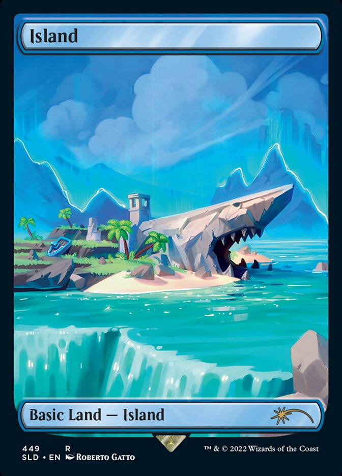 Ilha / Island - Magic: The Gathering - MoxLand