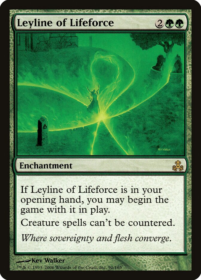 Linha de Força da Vitalidade / Leyline of Lifeforce - Magic: The Gathering - MoxLand