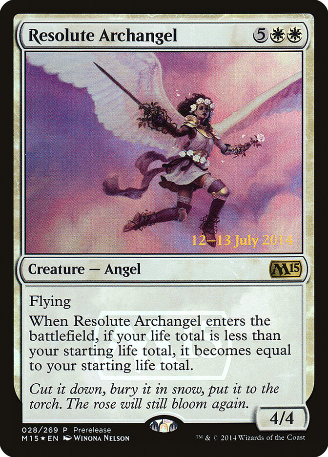 Arcanjo Resoluto / Resolute Archangel - Magic: The Gathering - MoxLand