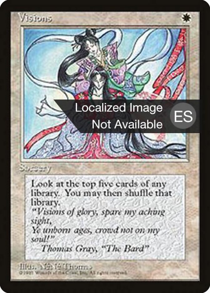 Visões / Visions - Magic: The Gathering - MoxLand