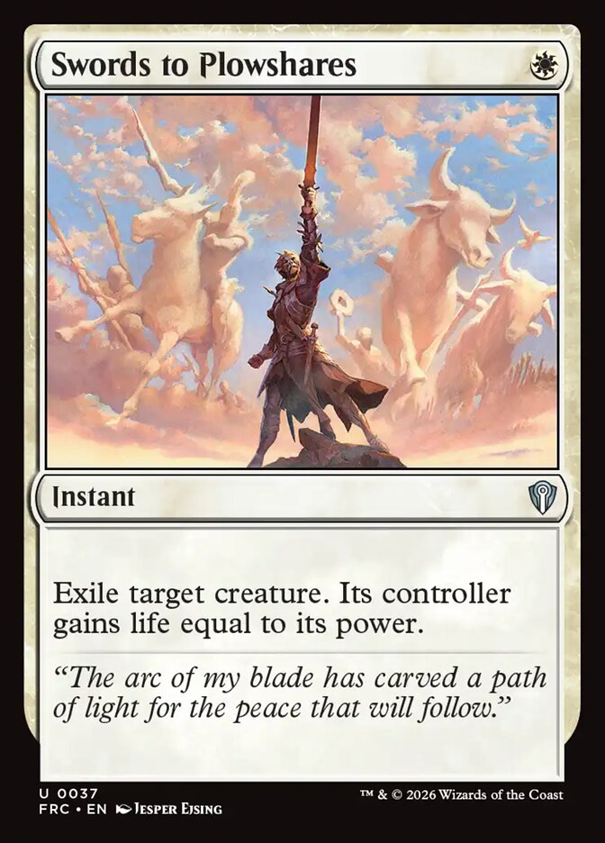 Espadas em Arados / Swords to Plowshares