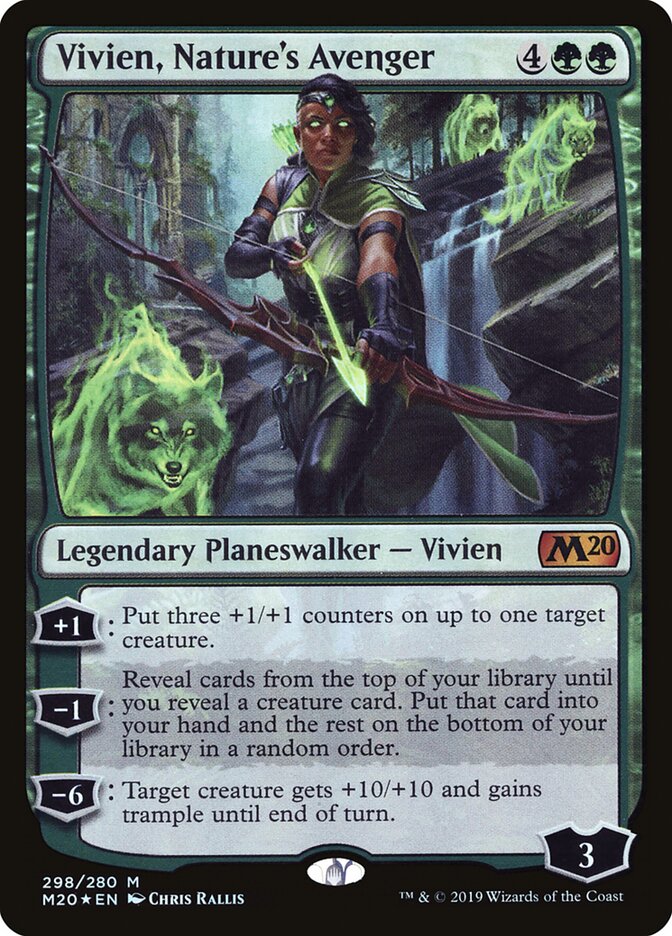 Vivien, Vingadora da Natureza / Vivien, Nature's Avenger - Magic: The Gathering - MoxLand