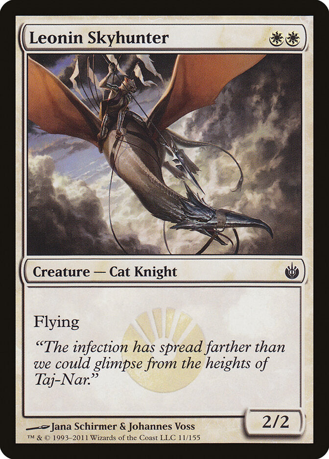 Caçadora Celeste Leonina / Leonin Skyhunter - Magic: The Gathering - MoxLand