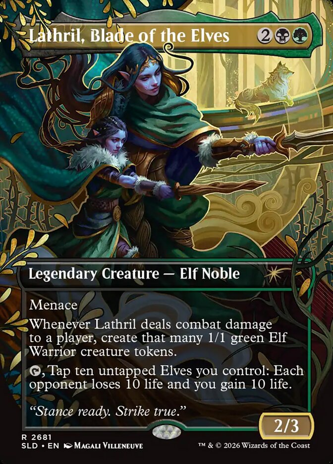 Lathril, Espada dos Elfos / Lathril, Blade of the Elves - Magic: The Gathering - MoxLand