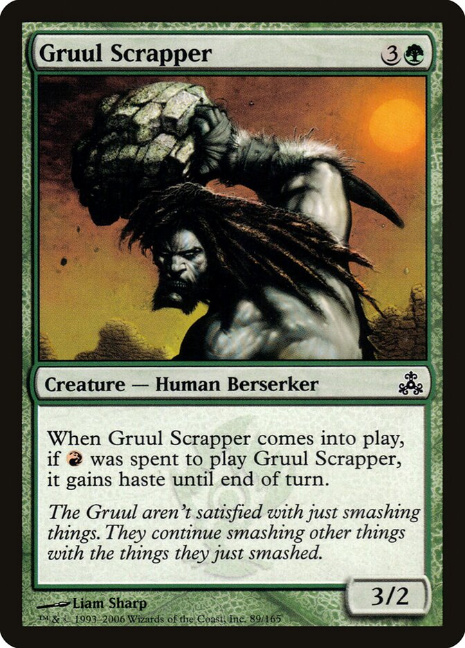 Lutador Gruul / Gruul Scrapper - Magic: The Gathering - MoxLand