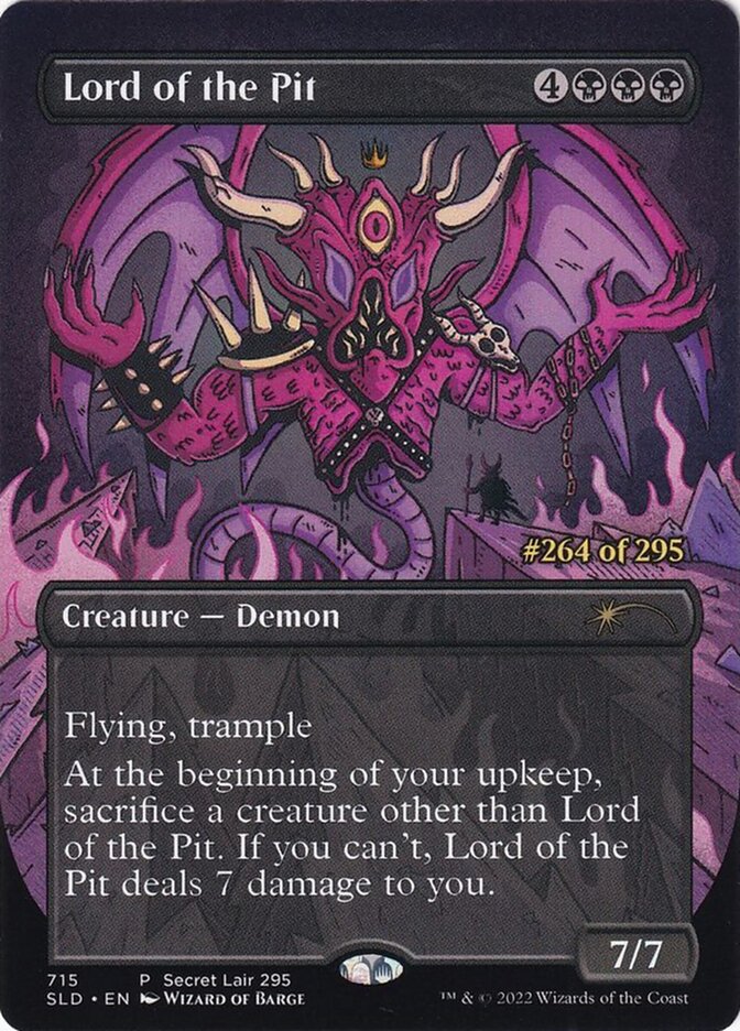 Senhor das Profundezas / Lord of the Pit - Magic: The Gathering - MoxLand