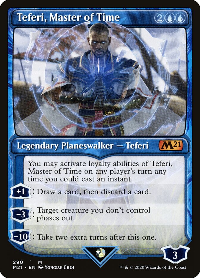 Teferi, Mestre do Tempo / Teferi, Master of Time - Magic: The Gathering - MoxLand