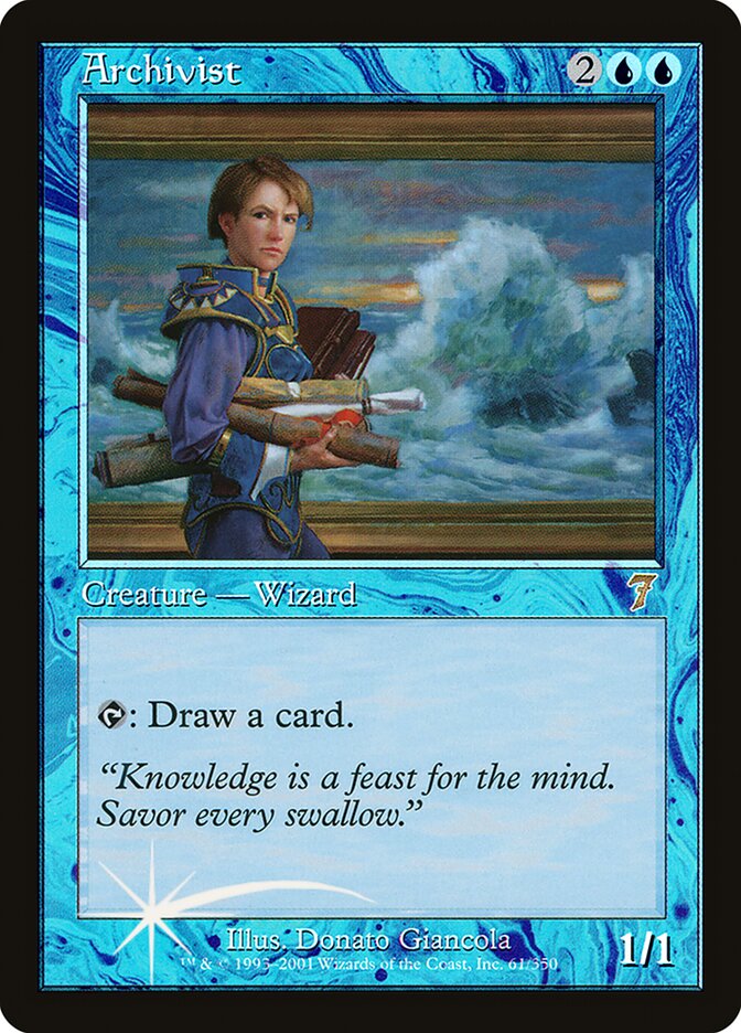 Arquivista / Archivist - Magic: The Gathering - MoxLand
