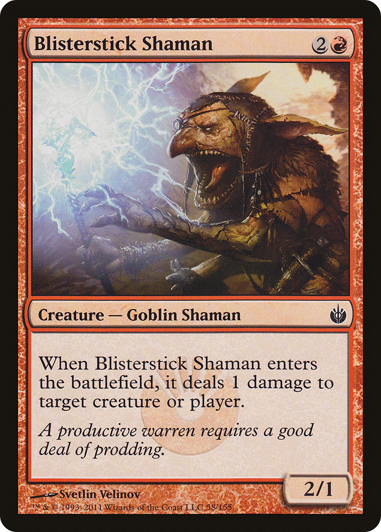 Xamã da Varinha Vesicante / Blisterstick Shaman