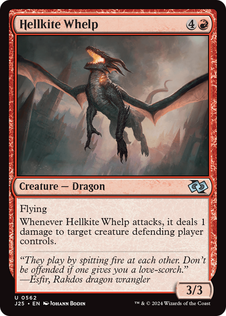 Filhote de Dragão Avérneo / Hellkite Whelp - Magic: The Gathering - MoxLand