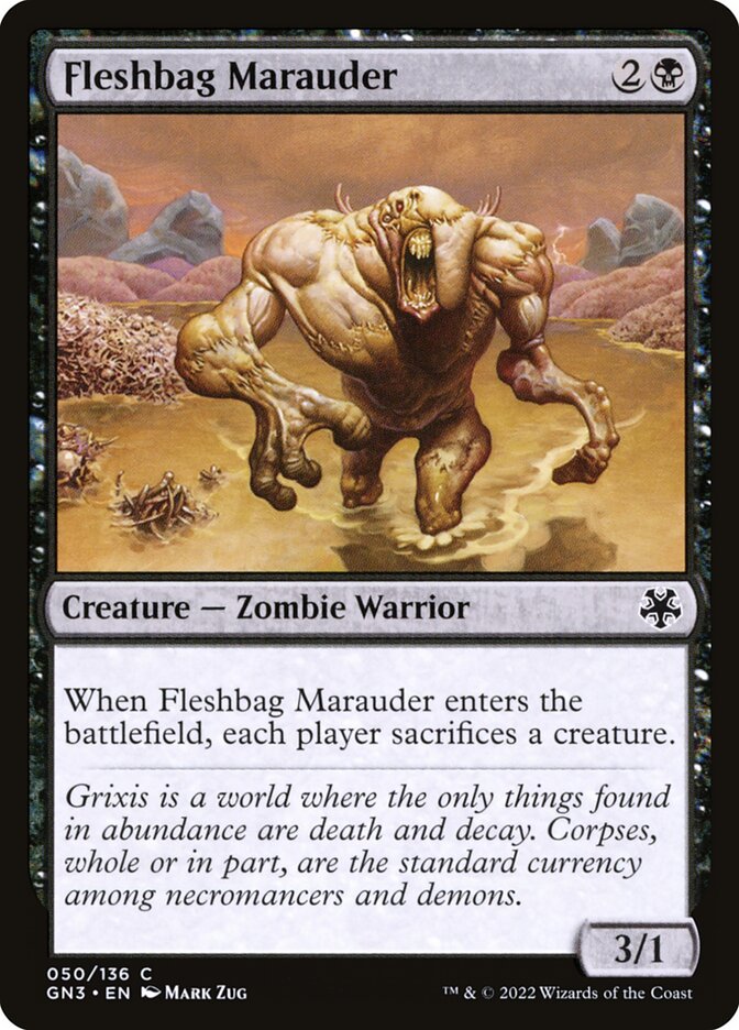 Saqueador Saco-de-carne / Fleshbag Marauder - Magic: The Gathering - MoxLand