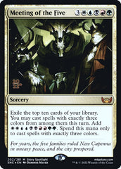 Reunião dos Cinco / Meeting of the Five - Magic: The Gathering - MoxLand