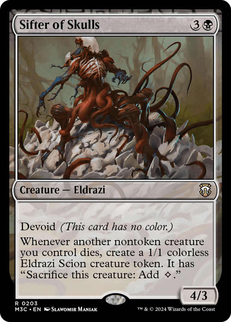 Peneirador de Crânios / Sifter of Skulls - Magic: The Gathering - MoxLand