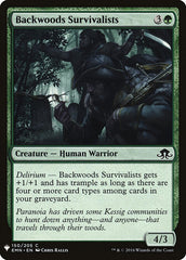 Sobrevivencialistas da Mata / Backwoods Survivalists - Magic: The Gathering - MoxLand