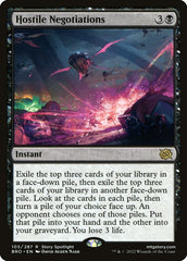 Negociações Hostis / Hostile Negotiations - Magic: The Gathering - MoxLand