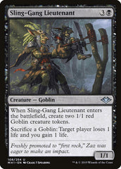 Tenente da Gangue Atiradeira / Sling-Gang Lieutenant - Magic: The Gathering - MoxLand