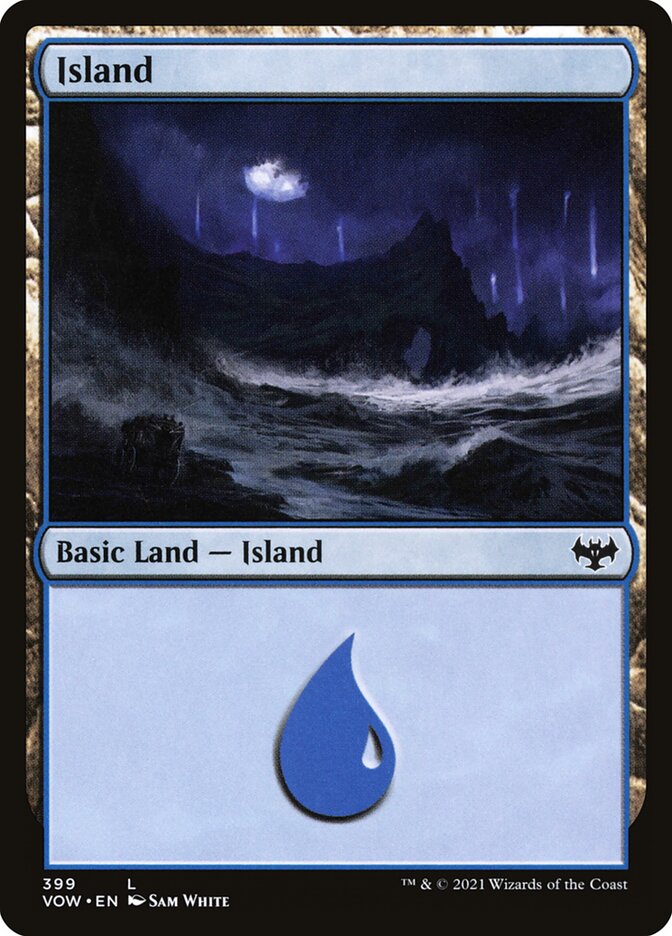 Ilha / Island - Magic: The Gathering - MoxLand