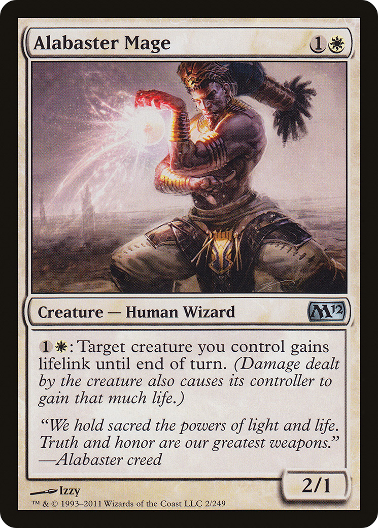 Mago Alabastro / Alabaster Mage - Magic: The Gathering - MoxLand