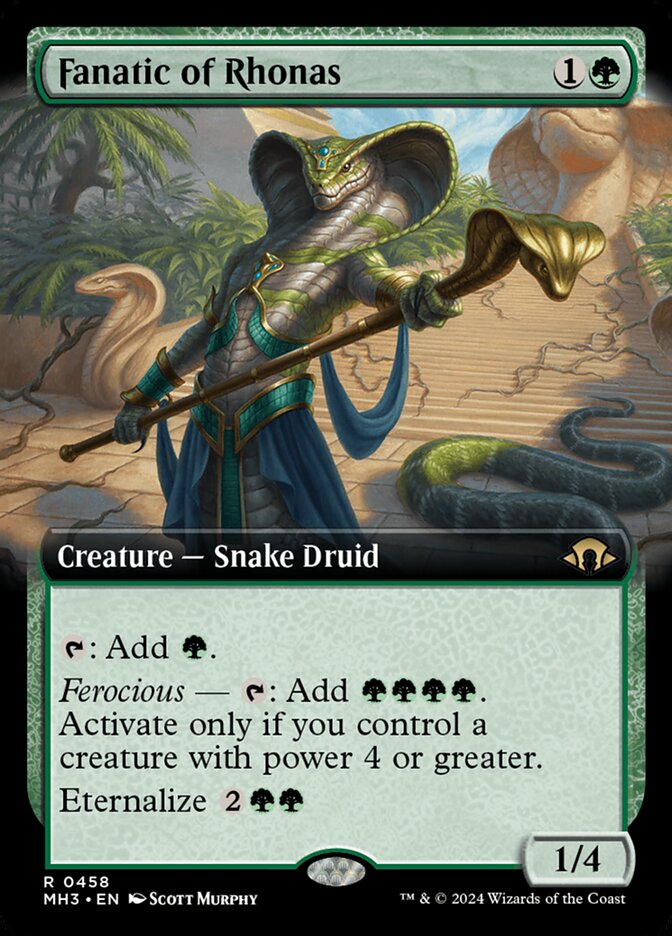 Fanático de Rhonas / Fanatic of Rhonas - Magic: The Gathering - MoxLand