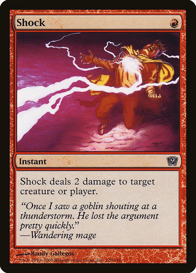 Choque / Shock - Magic: The Gathering - MoxLand