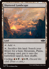 Paisagem Despedaçada / Shattered Landscape - Magic: The Gathering - MoxLand
