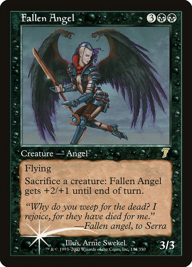 Anjo Caído / Fallen Angel - Magic: The Gathering - MoxLand