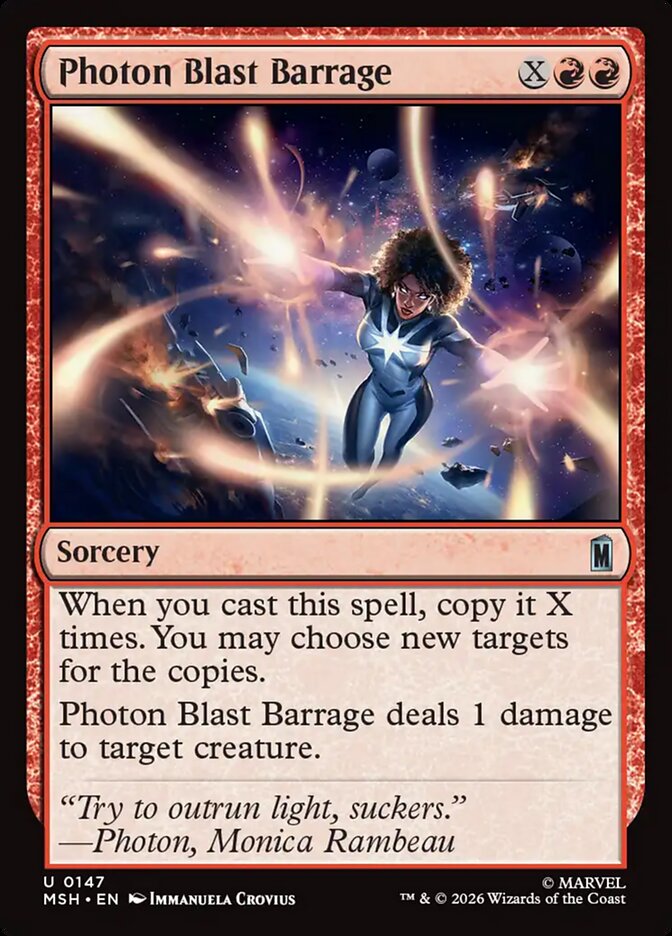 Photon Blast Barrage - Magic: The Gathering - MoxLand