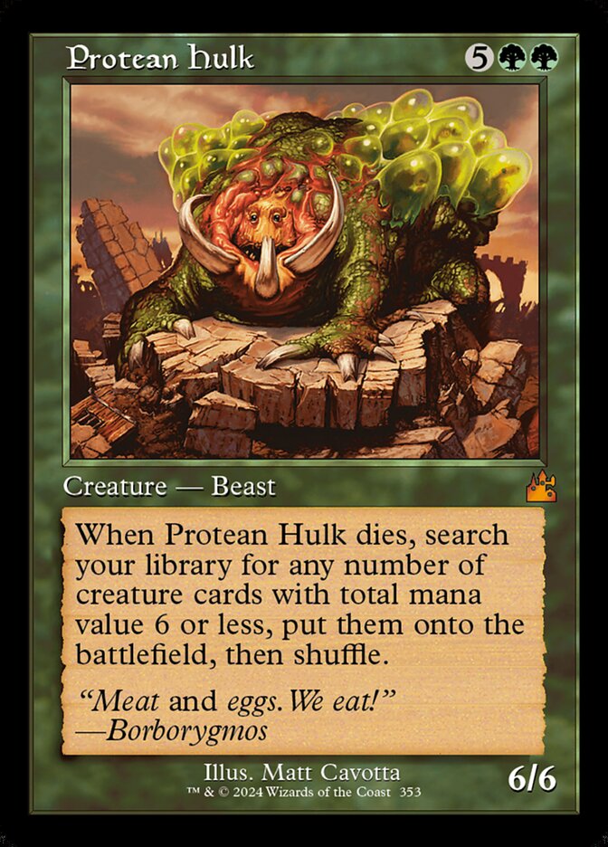 Brutamontes Multiforme / Protean Hulk - Magic: The Gathering - MoxLand